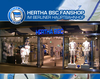 Hertha Shop Hauptbahnhof